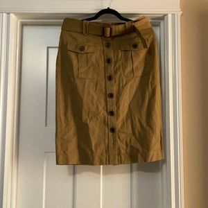 Banana Republic button down skirt.